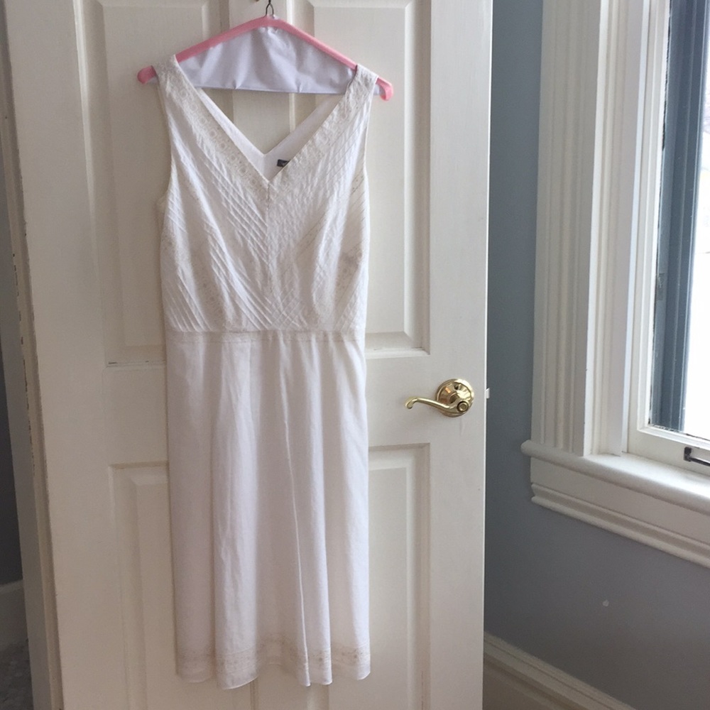 White summer dress
